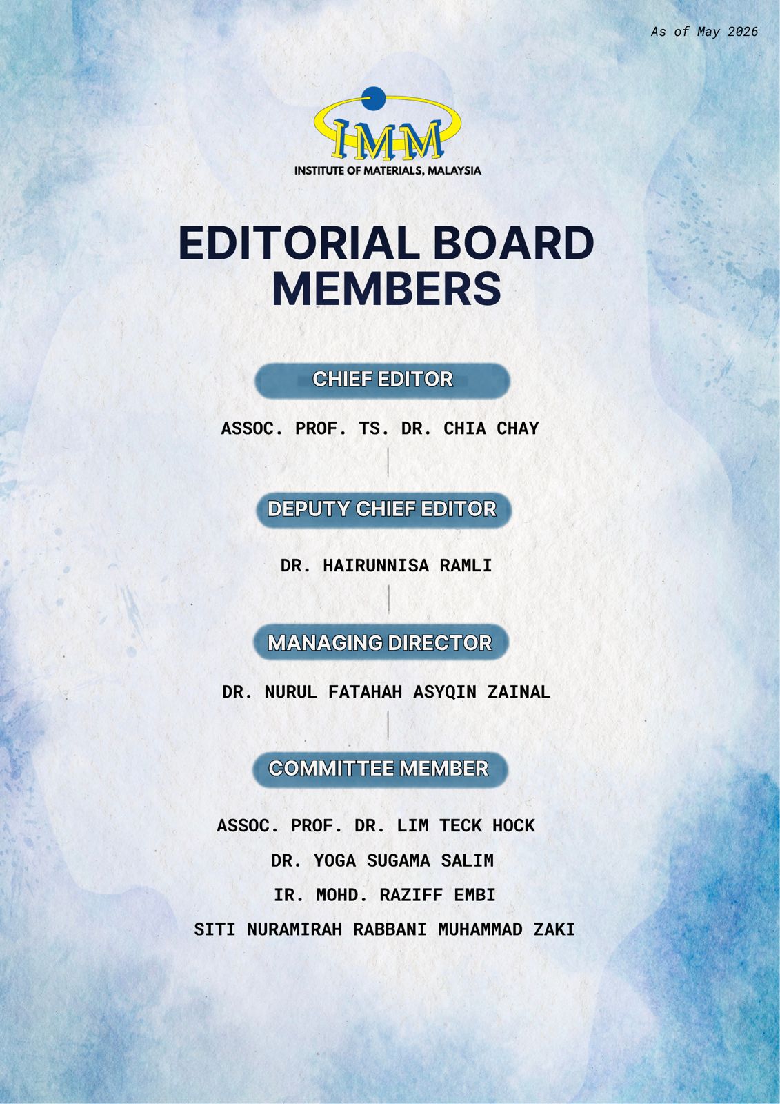 Editorial Board Members